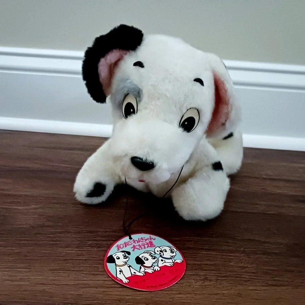Vintage Toyko Disneyland Patch 101 Dalmatians Plush Dog 9